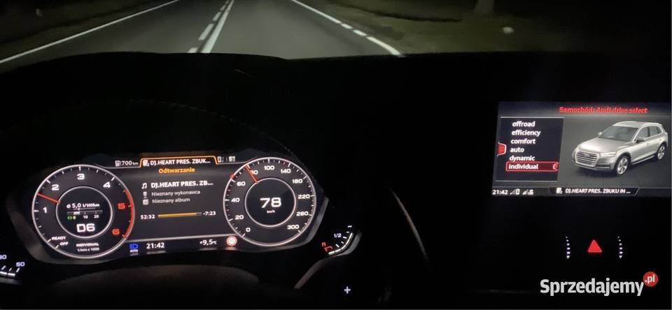 Audi Q5 2 TDI 190 QUATTRO led Matrix virtual hak Gołuchów sprzedam