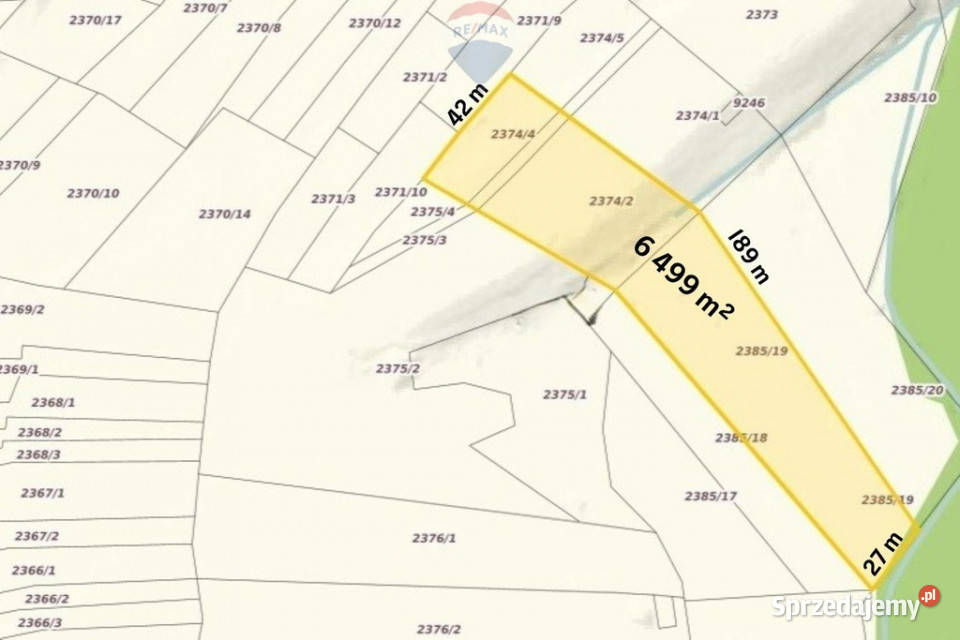 DZIAŁKI ROLNE SPRZEDAŻ DZIANISZ SKŁADZISKA