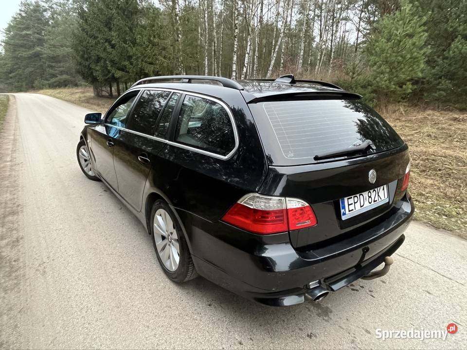 BMW e61 520d 177 liftowy Ładna Seria 5 łódzkie sprzedam