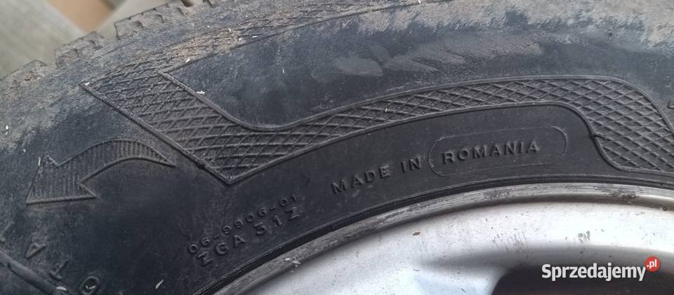 Koła aluminiowe z oponami zimowymi skoda Krzywiń