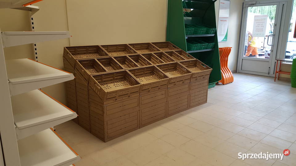 Skrzynka drewnopodobna składana plastikowa Sklep Kraków