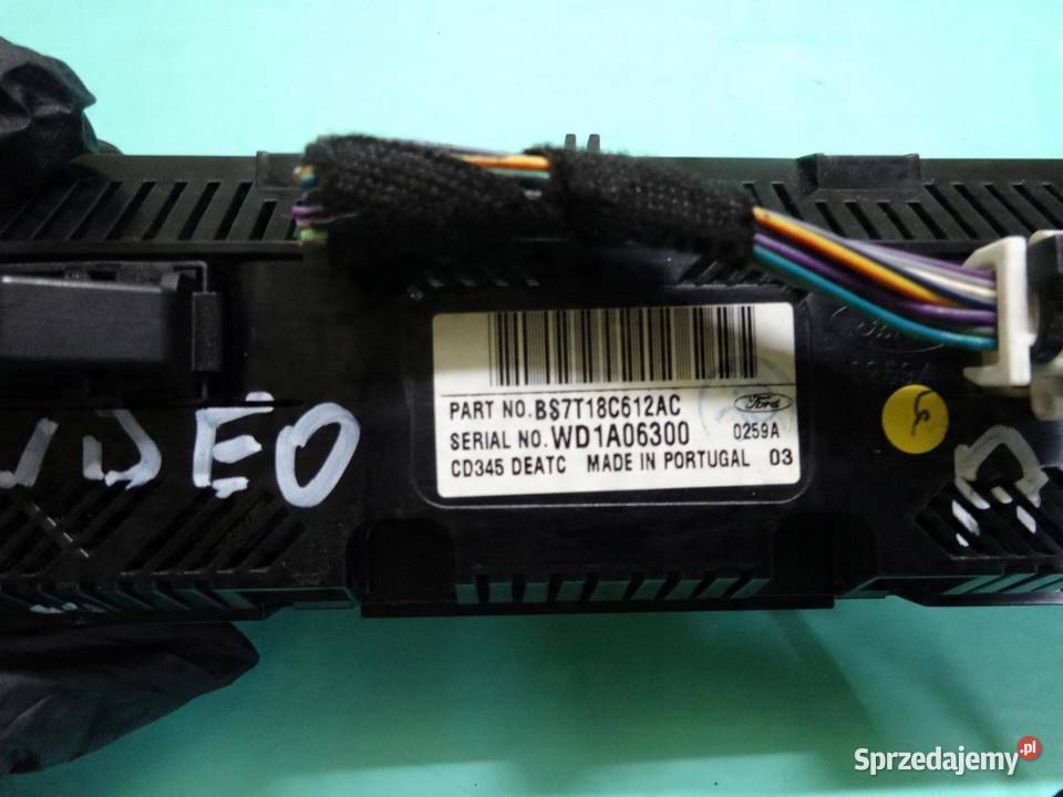 FORD MONDEO MK4 IV 10r panel klimatyzacji