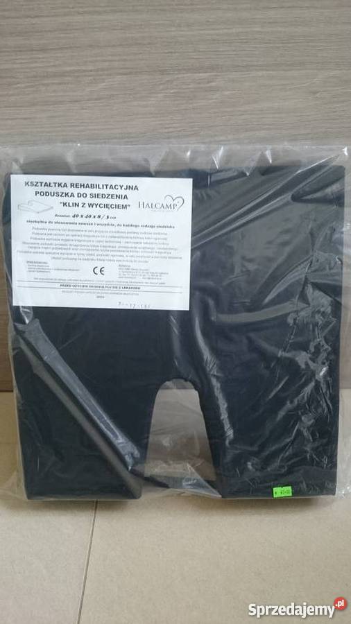 Poduszka do siedzenia KLIN DUŻY z wycieciem świętokrzyskie Kielce sprzedam
