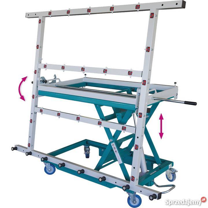 Stół do transportu płyt Piła Okleiniarka Produkcja małopolskie Brzesko