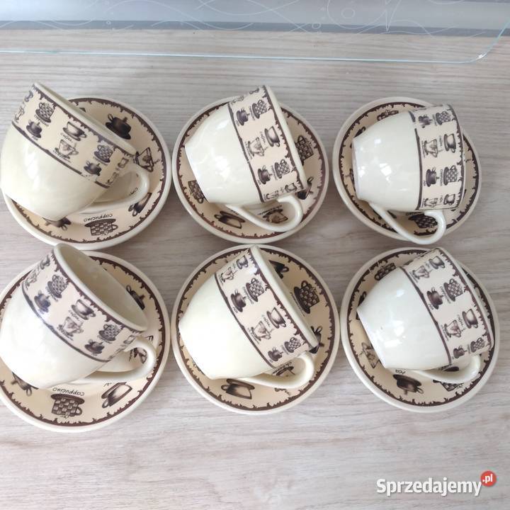 zestaw do kawyfiliżanki Bukowno sprzedam