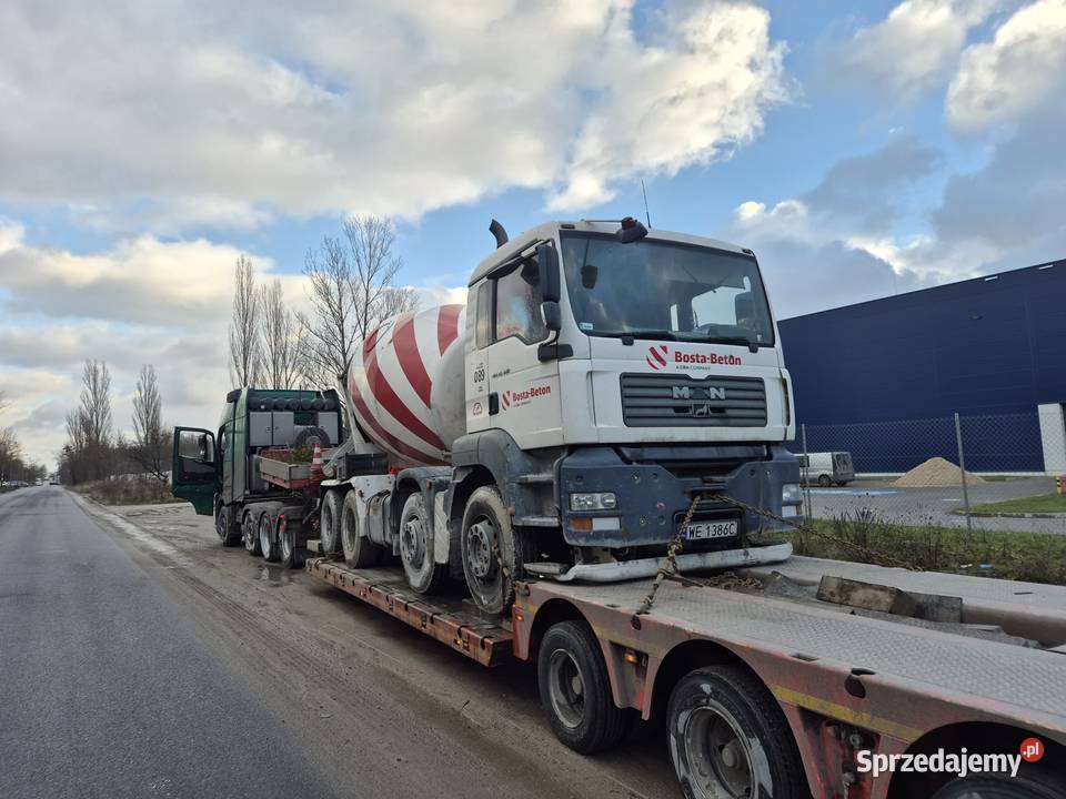 Niskopodwoziowy transport maszyn rolniczych Warszawa