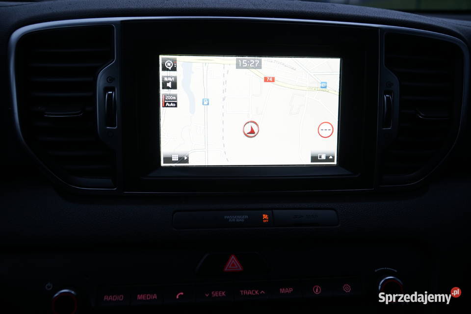 Kia Sportage Biała Perła Kamerka Nawigacja Stan kamera cofania Kielce