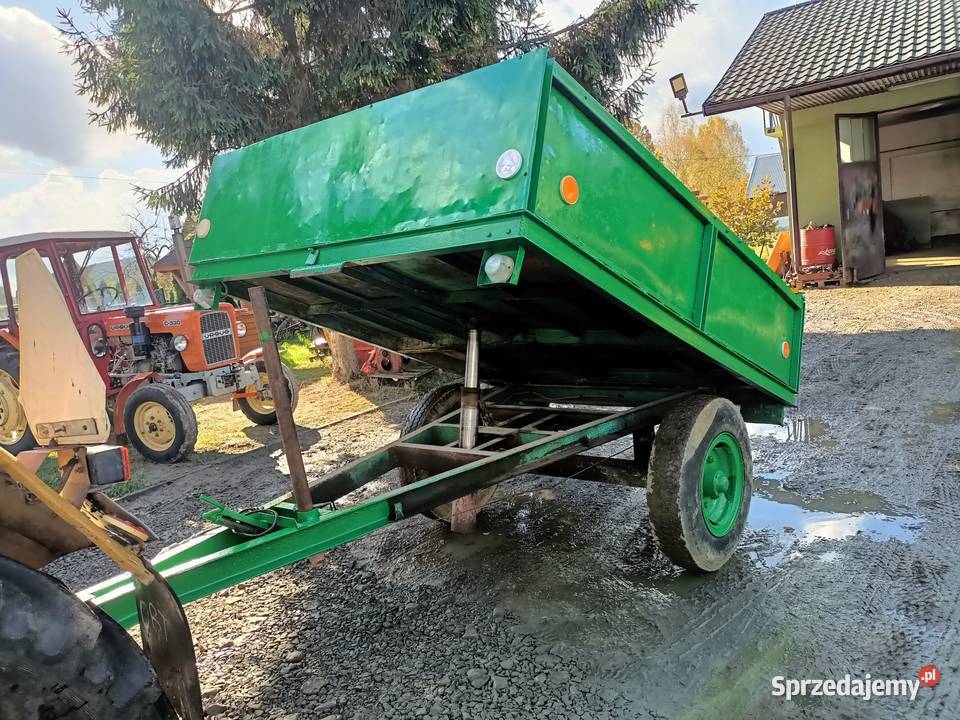 Przyczepa Rolnicza z Kiprem nieuszkodzony Jasło