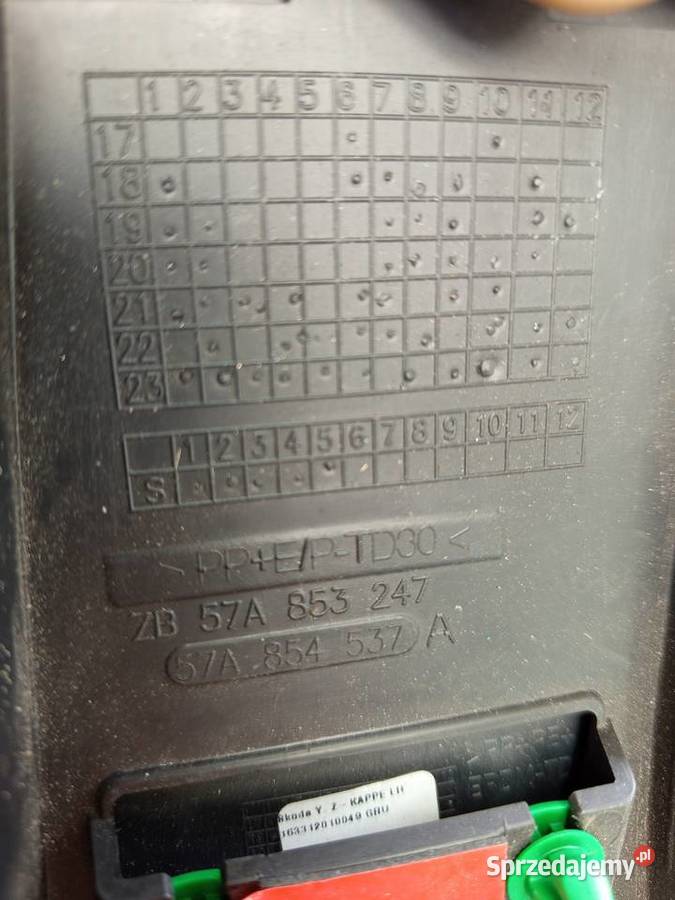 Listwa błotnika lewa karoq nowa oryginał Rzeszów