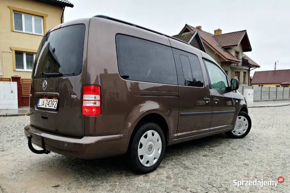 VW caddy 7osb Niski przebieg 155 140KM Caddy lubelskie Dzwola