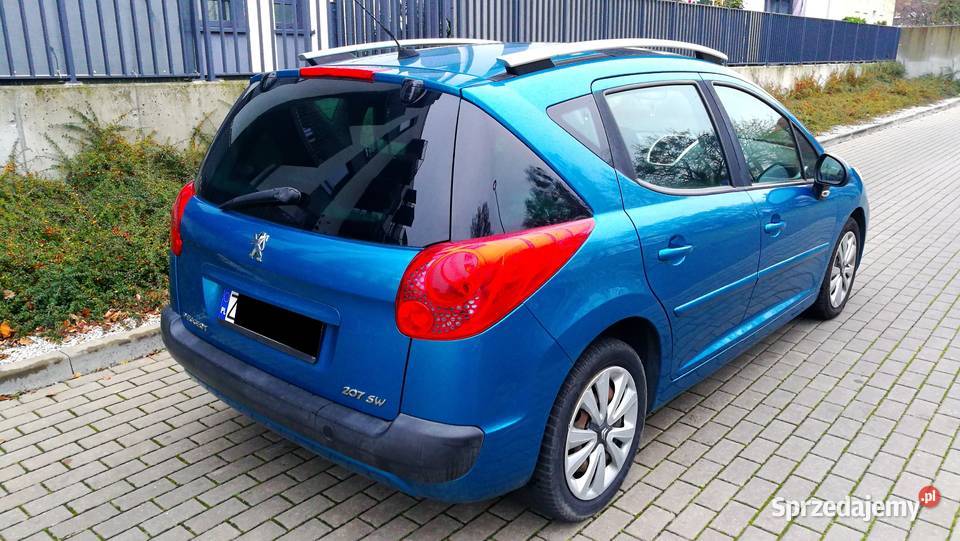 Peugeot 207 SW Kombi 16 HDI Podgrz manualna zachodniopomorskie Szczecin