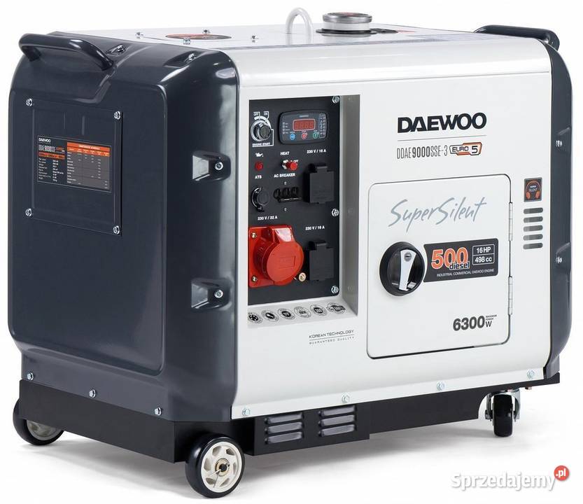 DAEWOO DDAE 9000SSE3 DIESEL AGREGAT GENERATOR Narzędzia wielkopolskie Opalenica