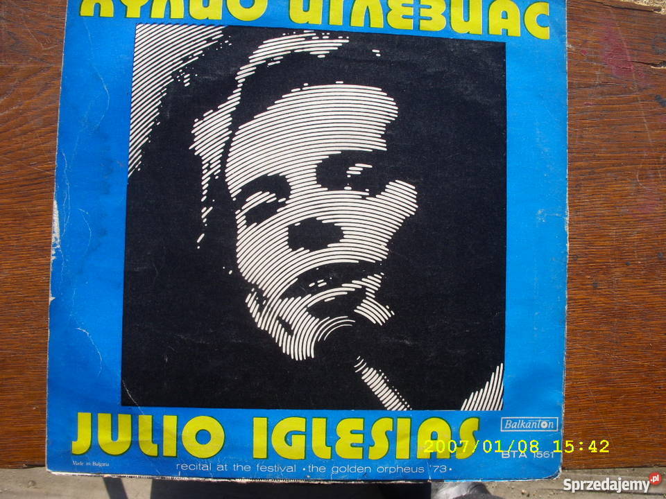 Pop LP JULIO IGLESIAS ORFEUS 73 płyta winylowa dolnośląskie Wołów sprzedam