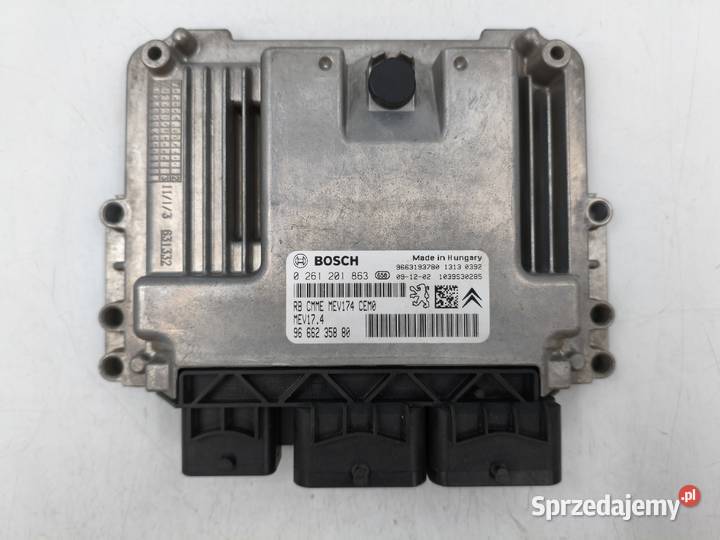 Sterownik Silnika Peugeot 207 16 16v 9666235880 mazowieckie Wyszków