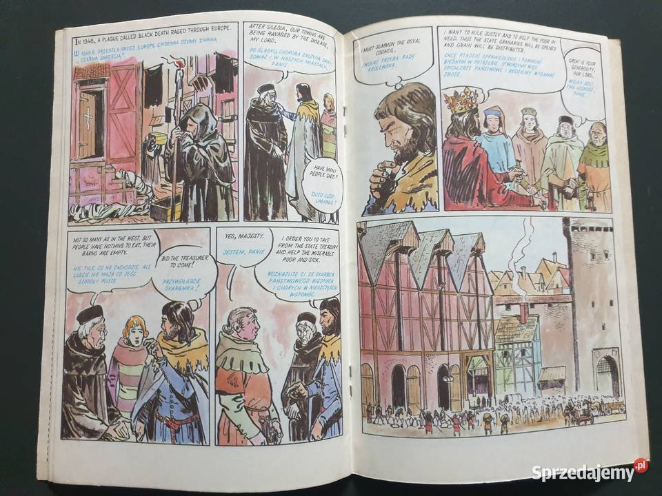 Kazimierz Wielki Casimir the Great komiks Polskie Gdynia sprzedam