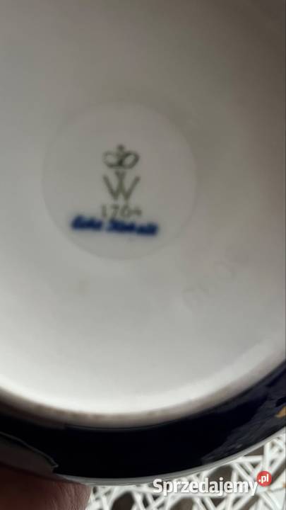 Bomboniera kobalt złoto Walendorf lubuskie Zielona Góra sprzedam