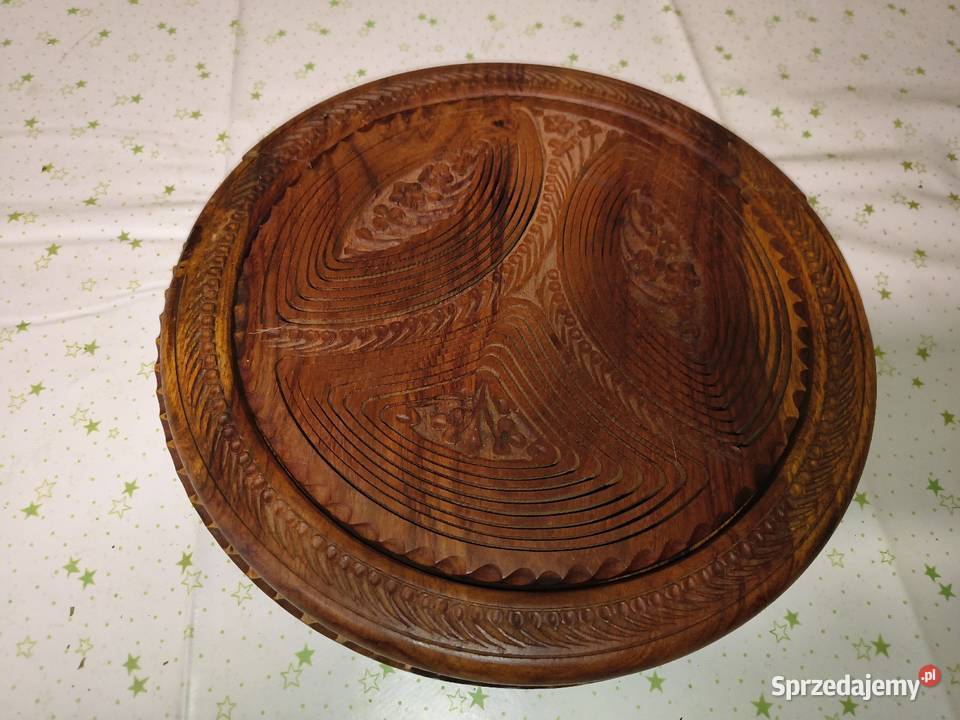 Skladany koszyk drewniany