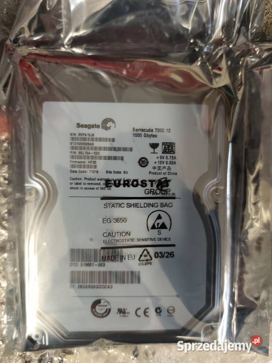 Dysk Twardy do monitoringu 1TB HDd Konin