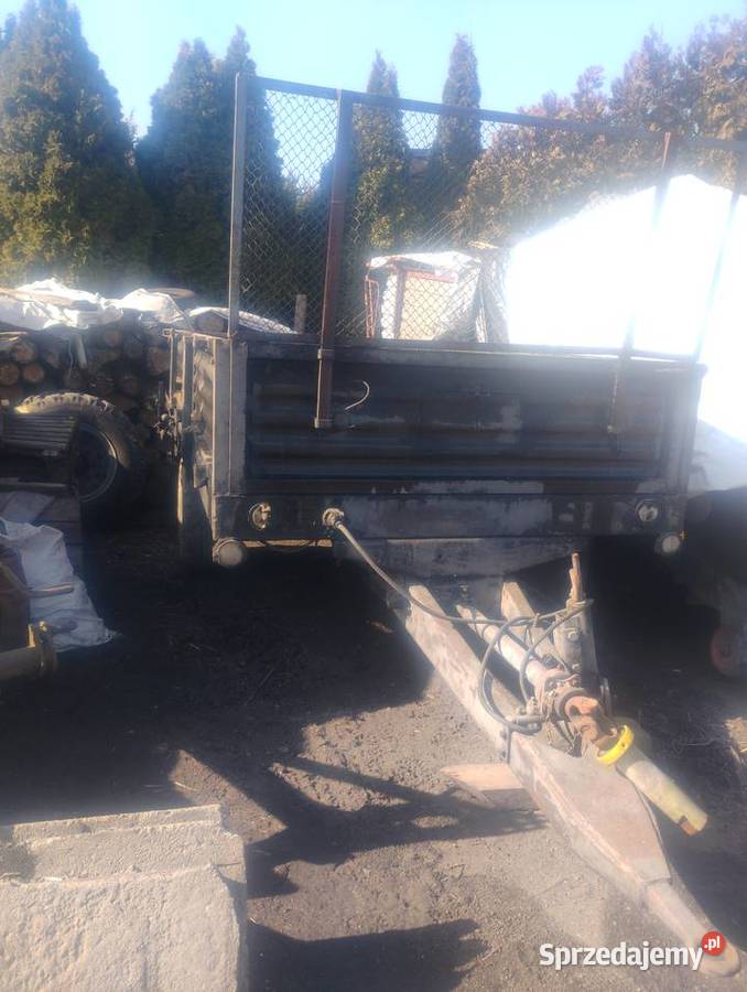 Rozrzutnik obornika jednoosiowy Pleszew