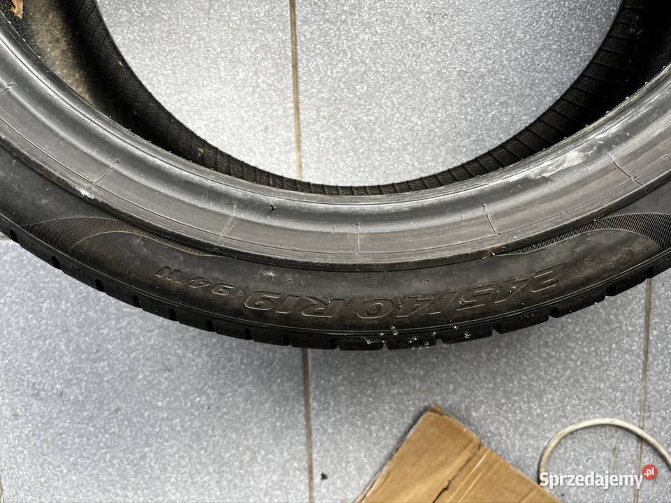 Opony Pirelli P Zero 24540 R19 Wągrowiec sprzedam