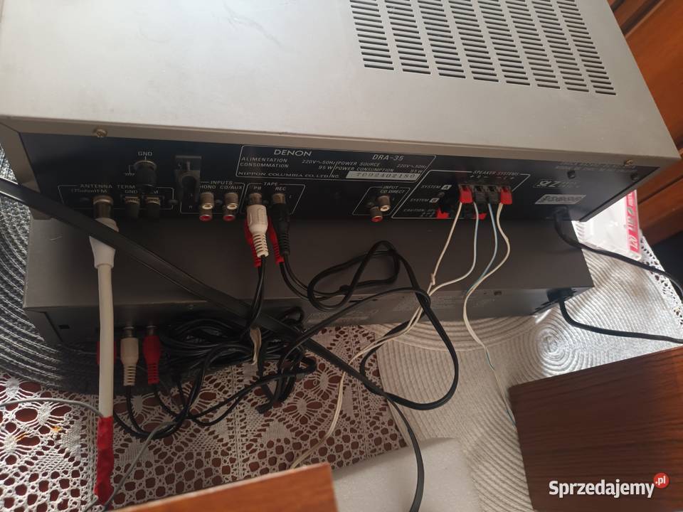 Denon DRA 35 Denon DR 210 Zestaw sprawny Tychy