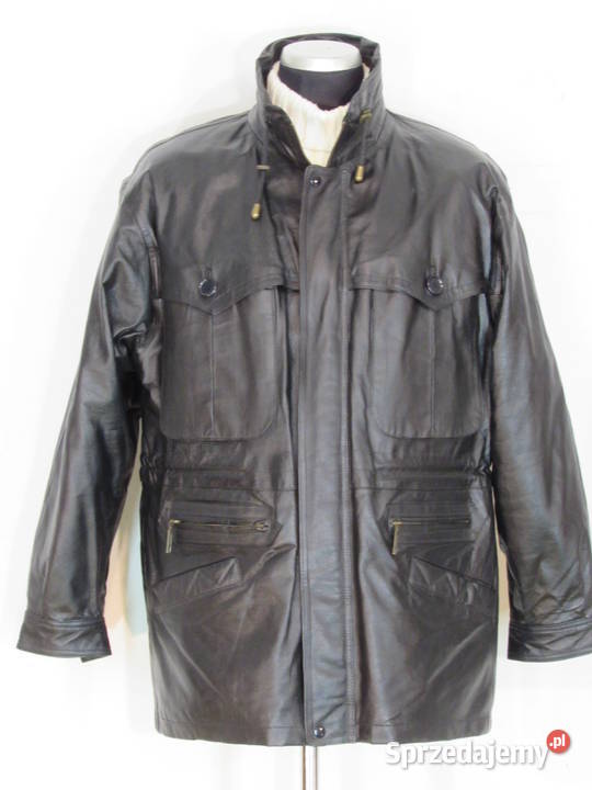 KURTKA SKÓRZANA MĘSKA ZIMOWA CANDA Łask