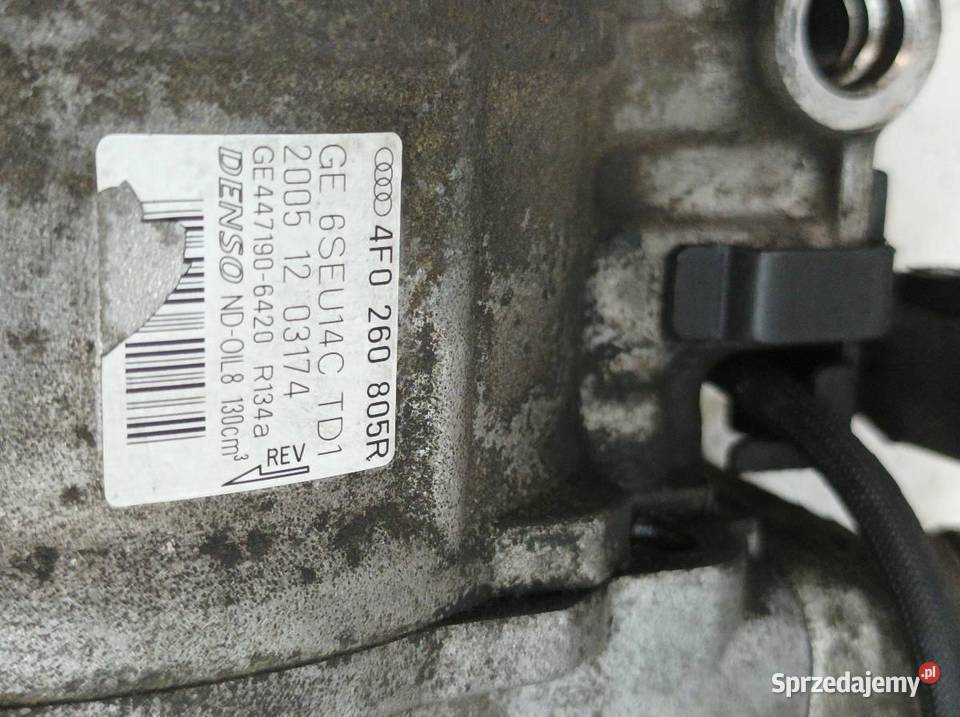 SPRĘŻARKA KLIMATYZACJI 4F0260805R 32 FSI Audi A6 sprzedam