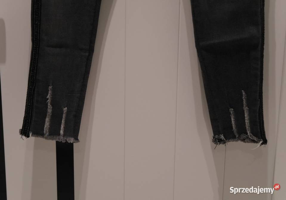 Spodnie rurki łańcuszek koraliki 36 S Wrocław