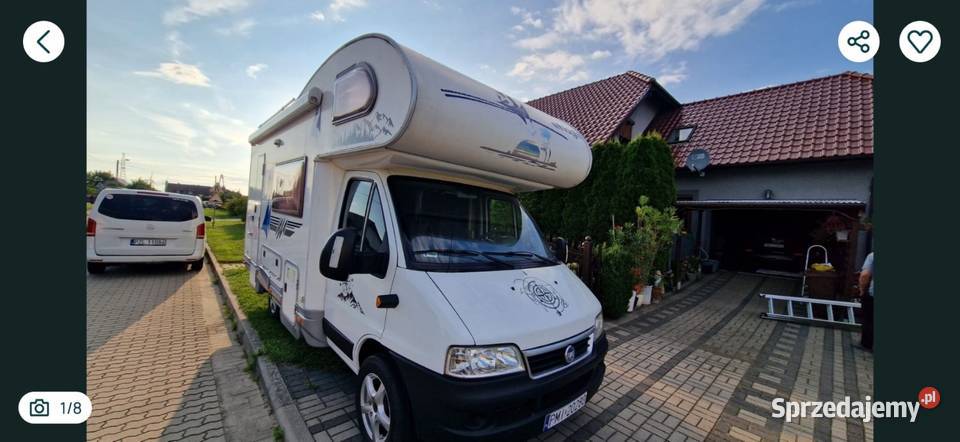 Fiat Ducato Alkowa 6 osób 20HDi 120 zamiana Dębno