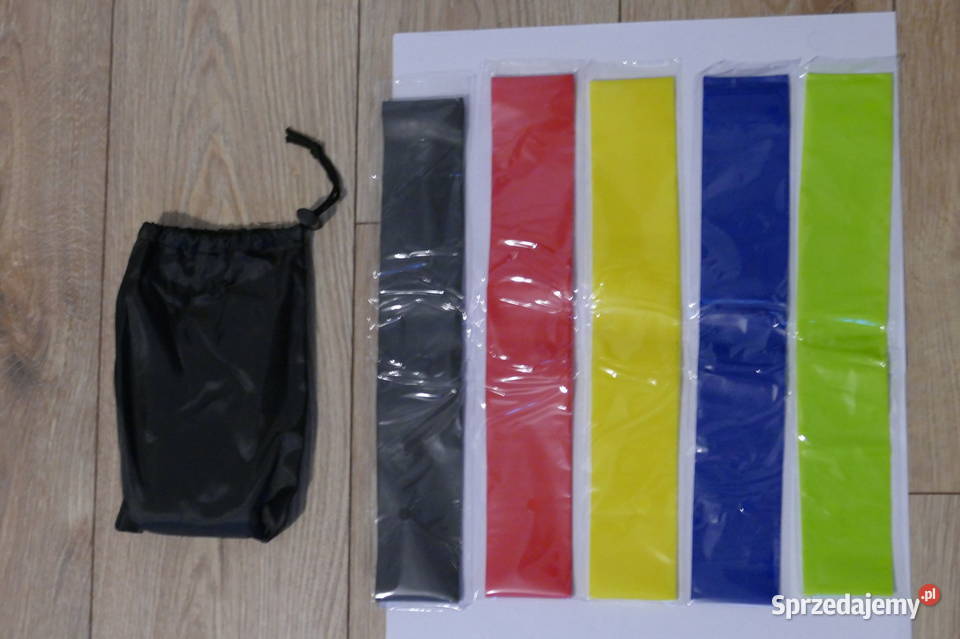 Zestaw gum oporowych pilates joga Olsztyn sprzedam