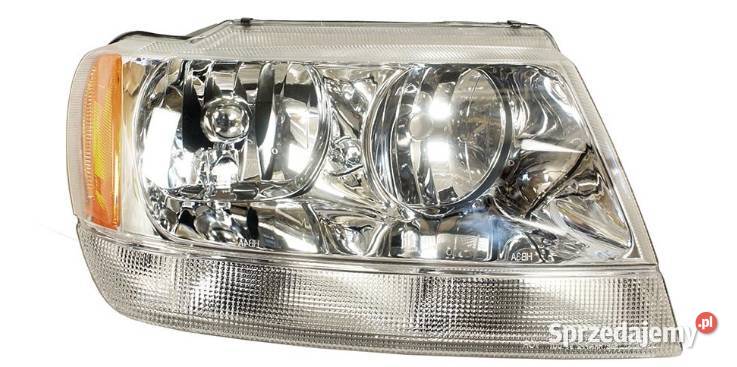 Jeep Grand Cherokee 9804 Reflektor przedni lampa osobowe łódzkie Łódź
