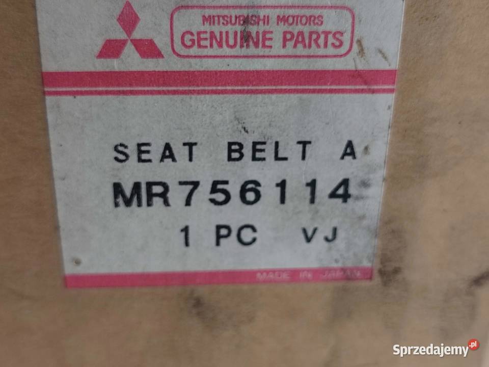PAS BEZP PRAWY PRZÓD MITSUBISHI COLT 9600 GLX 3D sprzedam
