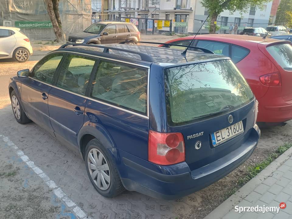 VW Passat B5 FL 20 benzyna LPG 115 2001 automat Łódź