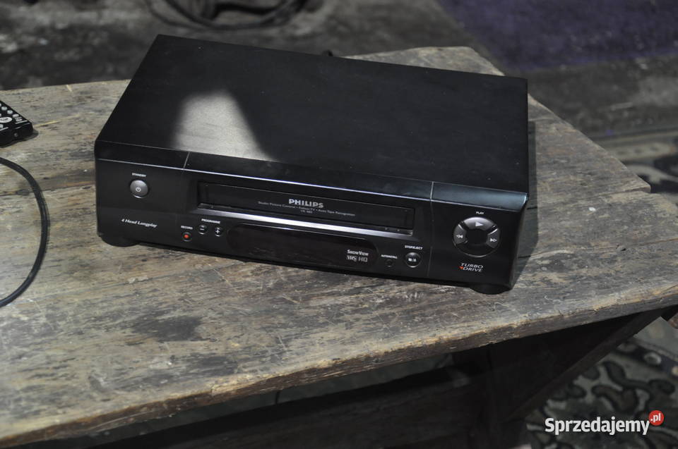 Magnetowid Philips VR 485 VIDEO VHS Pilot Zestaw Rzeszów