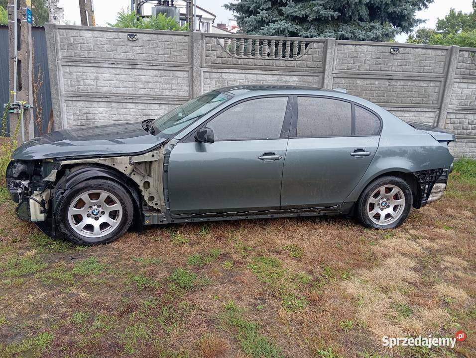 BMW E60 22 Benzyna Maska błotniki Drzwi Zderzak