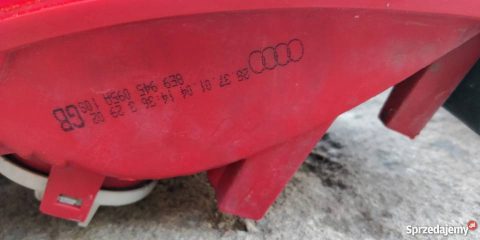 Komplet Lampy tylne do Audi A4 B6 Avant Wąsosz sprzedam
