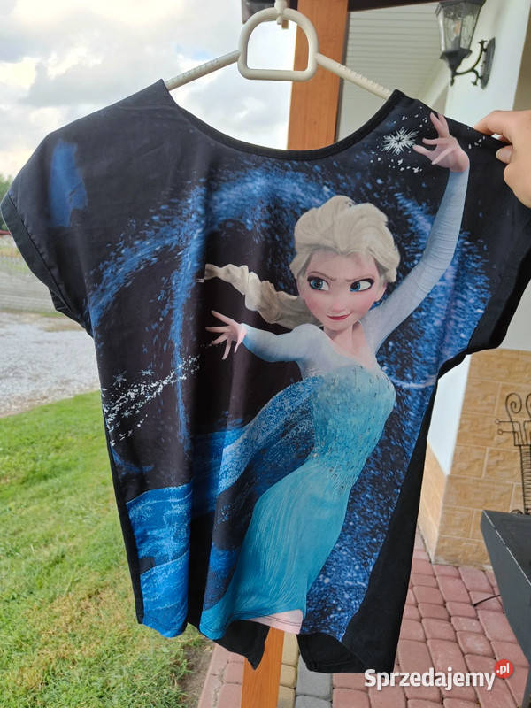 Tshirt bluzeczka dziecięca Disney Elsa Frozen podkarpackie Dąbrowica
