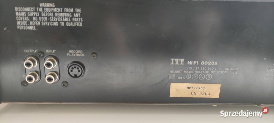 Deck ITT HiFi 8020B Kutno sprzedam