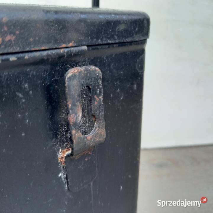 Stara lampa kolejowa wojskowa wypukła soczewka sprzedam