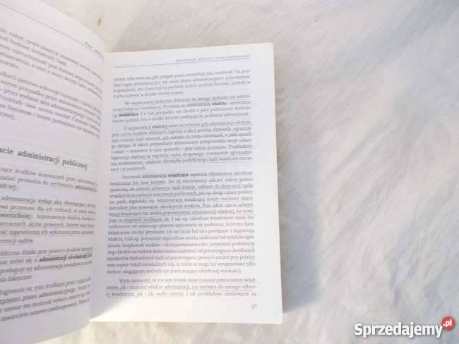 PRAWO ADMINISTRACYJNE CZĘŚĆ OGÓLNA OCHENDOWSKI Łódź