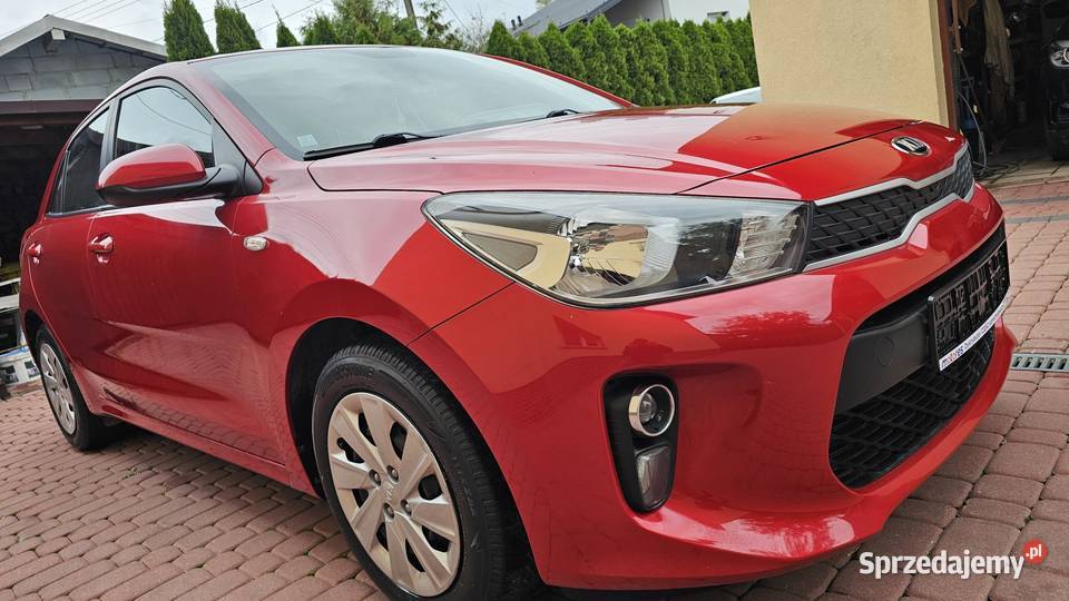 Kia Rio 12 84 2017r z gazem LPG z Włoch Opłacony 84KM podkarpackie Zarszyn sprzedam