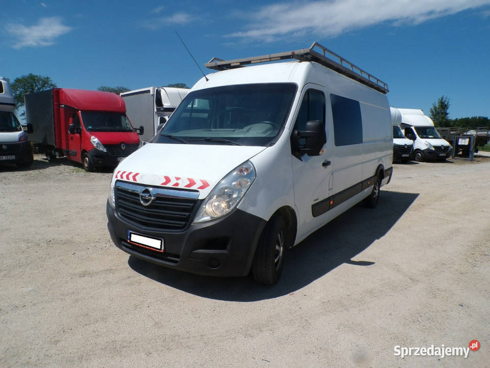 Opel Movano L4 H2 brygadówka 7 osobowy blaszak Opel Raszków sprzedam