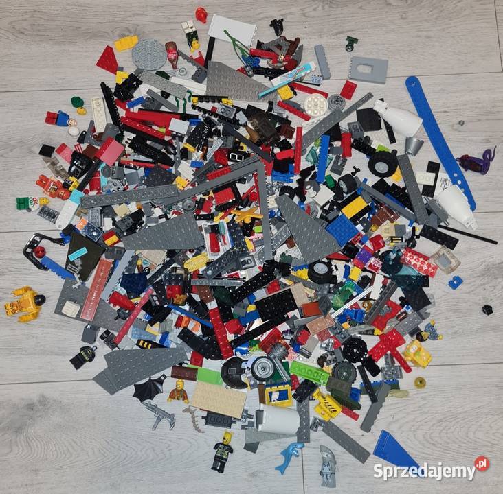 Klocki Lego figurki zestaw 4 łódzkie Łódź sprzedam