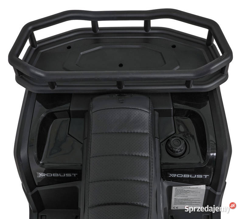 Pojazd Quad ATV Robust 01 Czarny na akumulator Rowerki i pojazdy Łopuszno