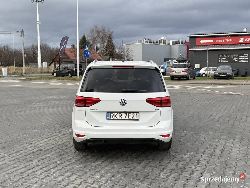 Volkswagen Touran 16 TDI 116 2016 r Automat 240000km Krosno