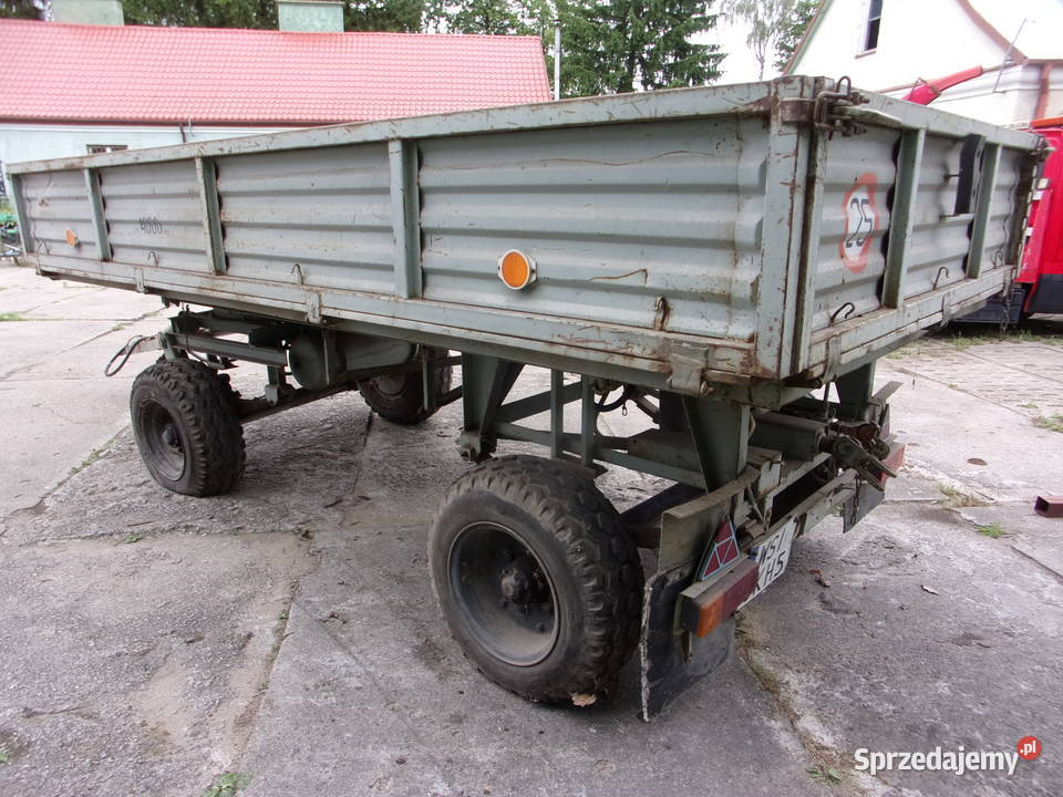 Przyczepa D73205 AUTOSAN 4tony w RadMasz Opoczno nieuszkodzony