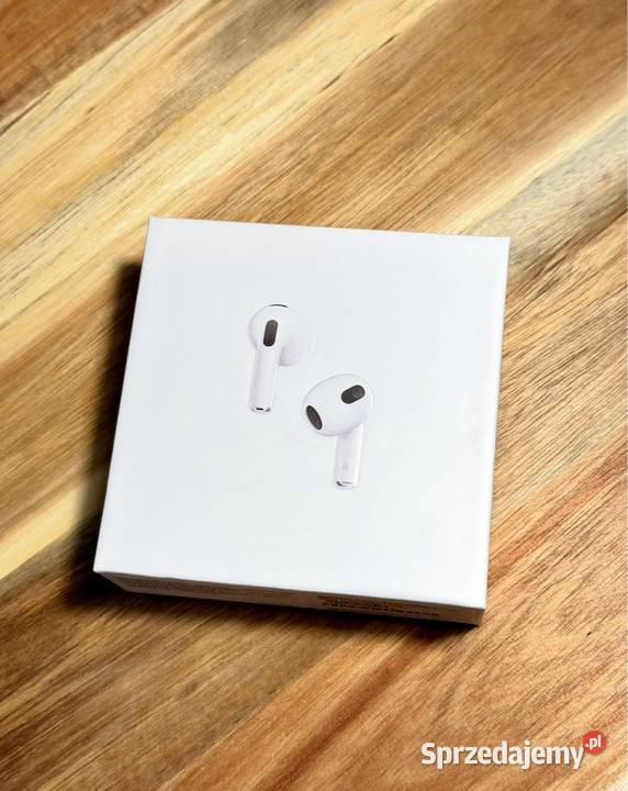AirPods 3 generacji NOWE z Gwarancją Apple Poznań sprzedam