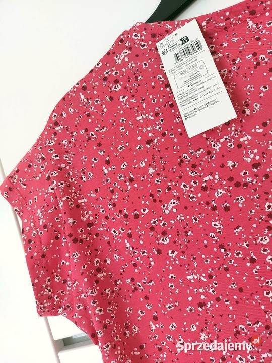 Bluzka czerwona Tshirt S 36 Inextenso bawełna sprzedam