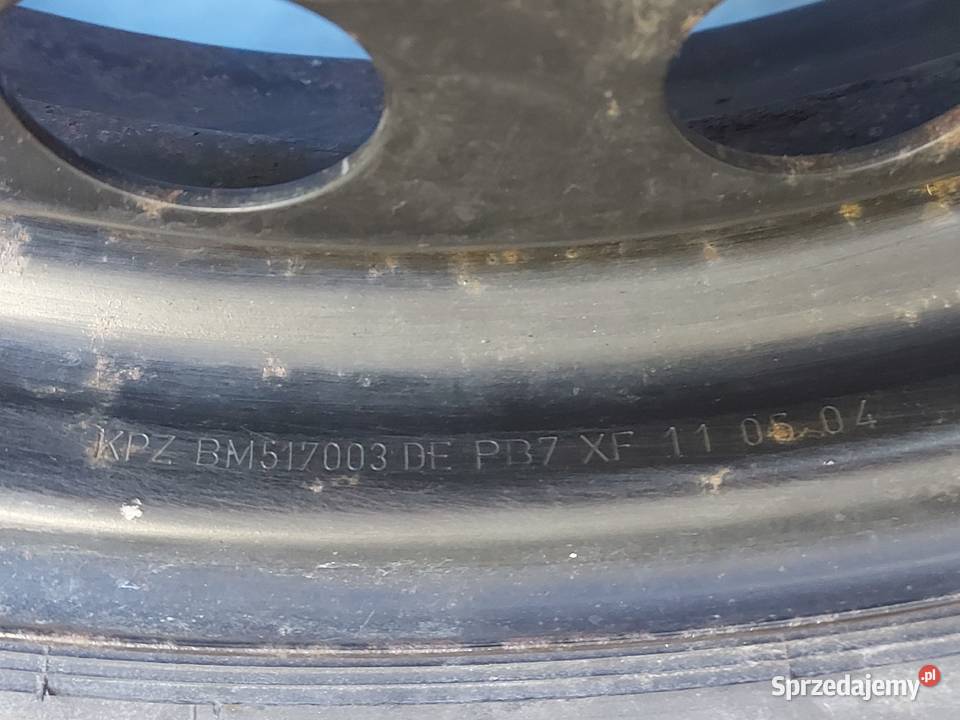 BMW E83 koło dojazdowe 1359017 104M 5x120 ET18 Kielce
