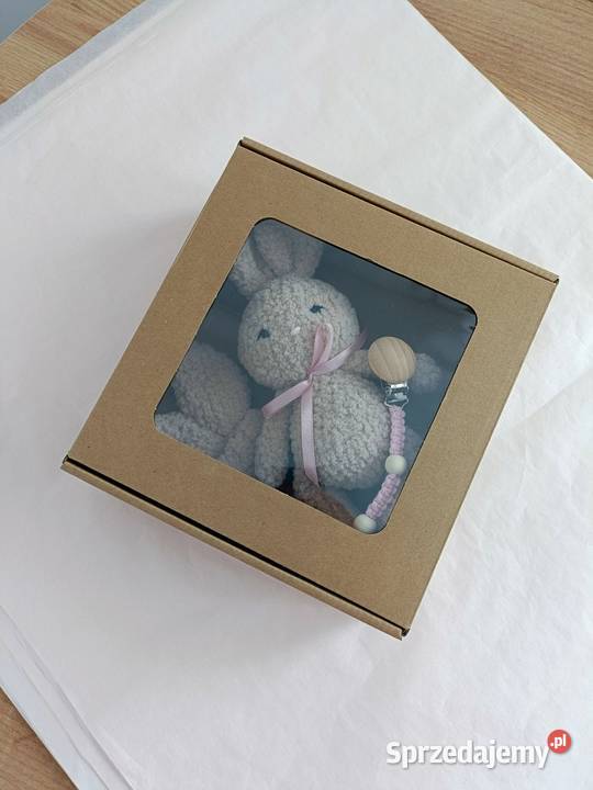 Zestaw handmade maskotka zawieszka do smoczka Rzeszów